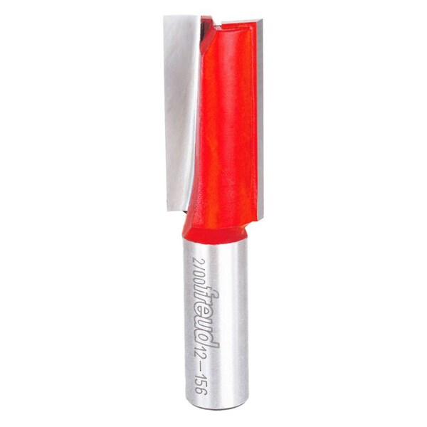 Diablo Freud 3/4 in. D X 3/4 in. X 3 in. L Carbide Double Flute Straight Router Bit - 12-156