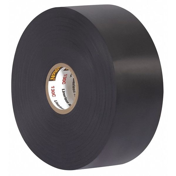 Cinta eléctrica sin forro Scotch 3M™ 130C, 30 Mil, 1 1/2" x 30', Negro, 12 piezas por caja - T966130C.