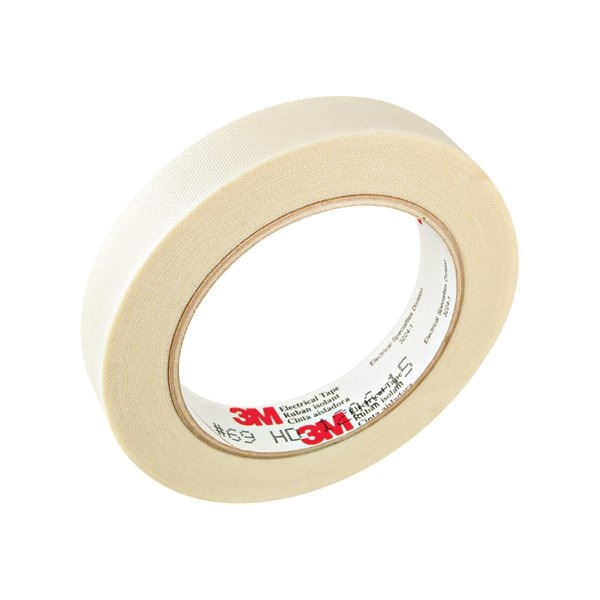 3M 1'' x 108' Cinta eléctrica blanca 3M 69 - T9650691PK