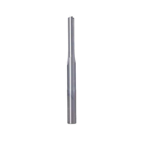 Qic Tools 3/16in Straight O Flute Solid Carbide Bit 2inL - RSC29.316.12