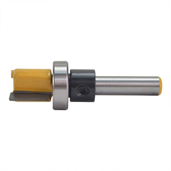 Big Horn 1/4 Inch Shank Mortising Hinge w/Top 5/8 Inch Dia Bearing Router Bit - Replaces Templaco CB-4 - 19670
