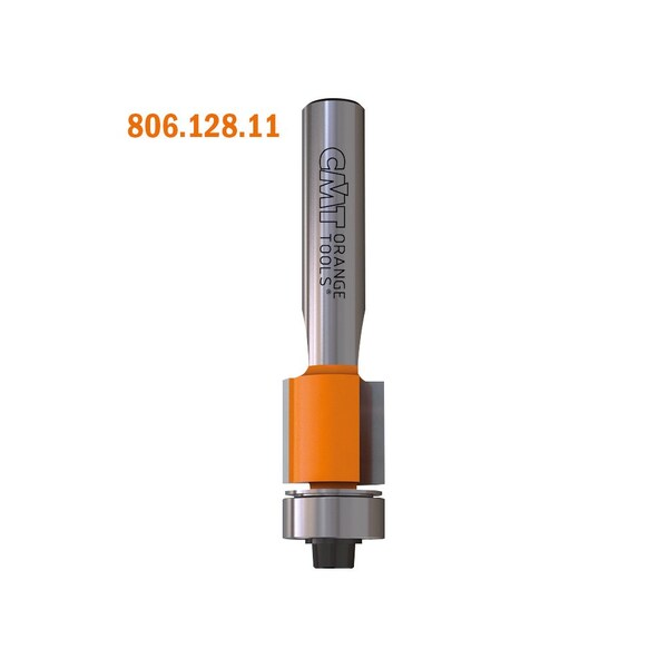 Cmt Flush Trim bit, 1/4-Inch Shank, 1/2-Inch Cutting Length, Carbide-Tipped - 806.128.11