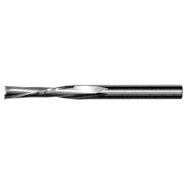 Mastercut Tool 1/2x1-1/4x1/2x3 2FL Downcut 15 Degree Slow Helix Fishtail Wood Router - 807-126