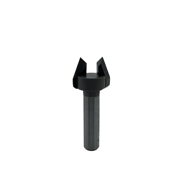 Qic Tools 5/16in-9/16in Plywood Knockout Bits Two Flute 1/4in SH - CBP42.916.14