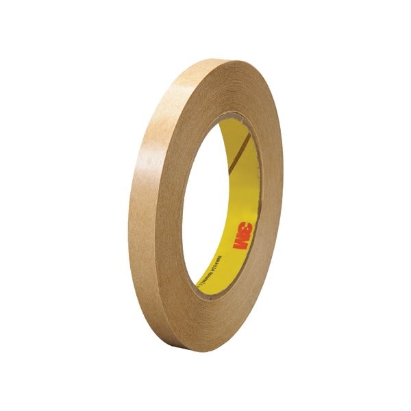 1/2 pulgada x 60 yardas. Cinta de transferencia adhesiva 3M 465 en rollos de mano, paquete de 6 - T9634656PK
