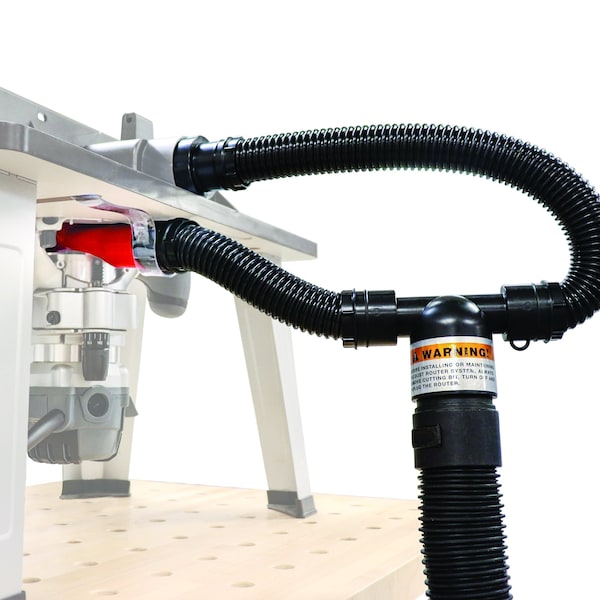 Milescraft DustRouter Dust Collection System for Router Tables - 1501