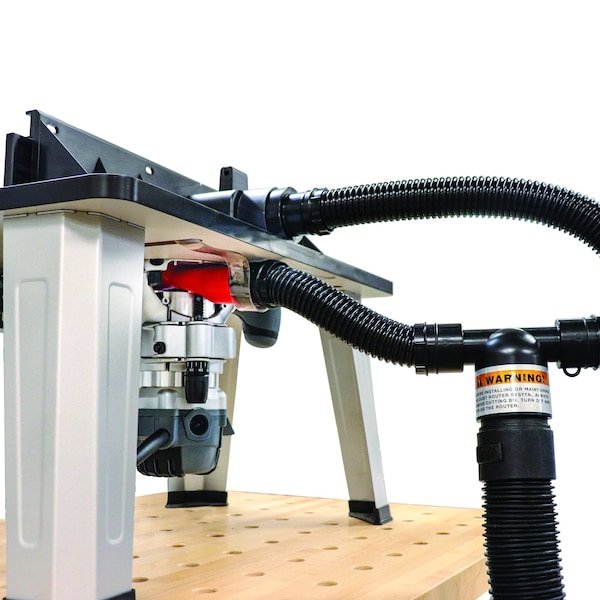 Milescraft DustRouter Dust Collection System for Router Tables - 1501
