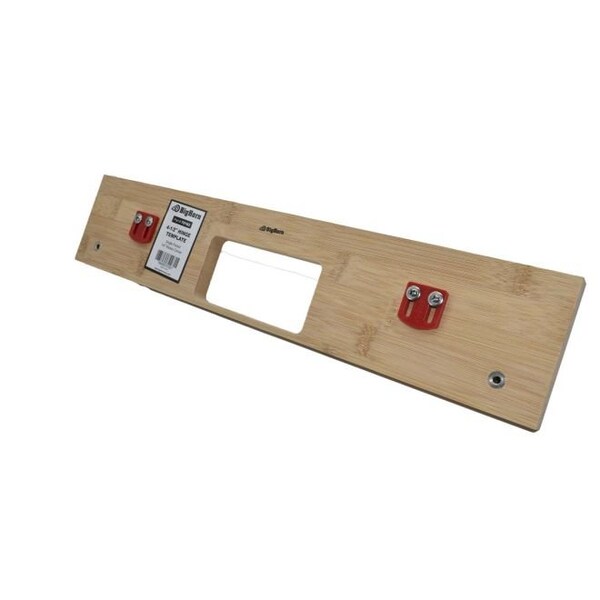 Big Horn 4-1/2" Hinge Template, Single Pocket, 1/4" Radius Corner Replaces 451 - 70162
