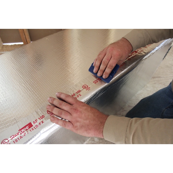 Cinta de aluminio Shurtape, 2-1/2 pulg. x 60 yardas, plata - AF 100