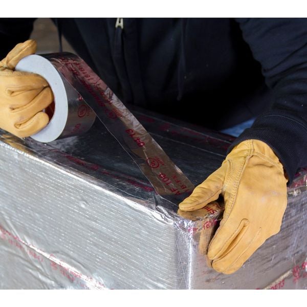Cinta de aluminio Shurtape, 2-1/2 pulg. x 60 yardas, plata - AF 100