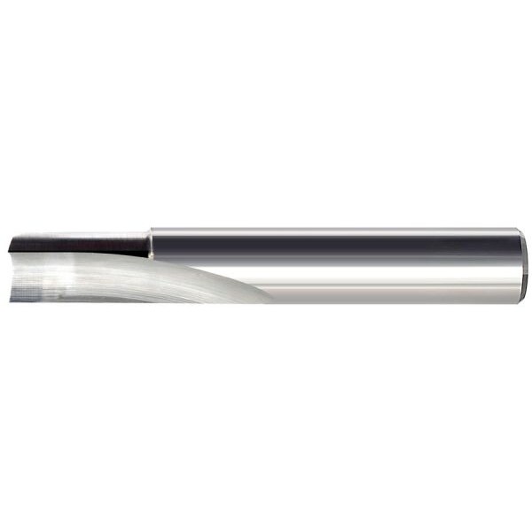 Mastercut Tool 3/16x5/8x1/4x2 1FL O-Flute Straight Crescent End WRouter - 800-120
