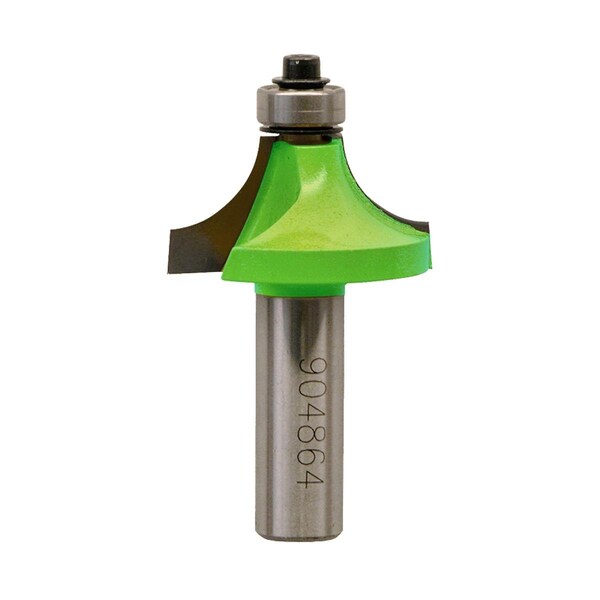 Inserciones 1.5 x 0.5 in. Shank Decorative Corner Round Professional Router Bit - Recyclable Exchangeable - IN2207724