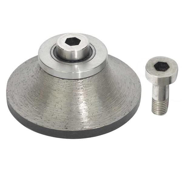 Specialty Diamond Metal Bond 3/4 Inch Stone Router Demi Bullnose Diamond Router Bit For Shaping Grinding Granite Tools - B20BIT