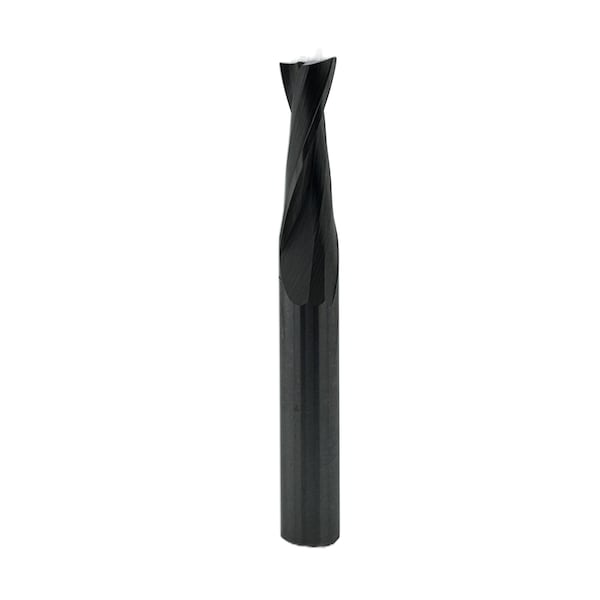 Qic Tools 3/8in High Helix Upshear O Flute Solid Carbide Bit 4in L - RSC33.380.13