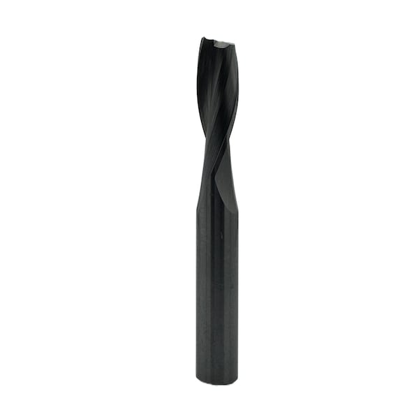 Qic Tools 3/8in High Helix Upshear O Flute Solid Carbide Bit 4in L - RSC33.380.13