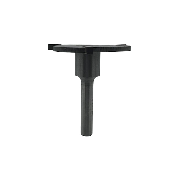 Qic Tools 1/4in Slot Cutter Assembly Three Wing with Bearing 2-3/8in SH - CSB7.178.12.250