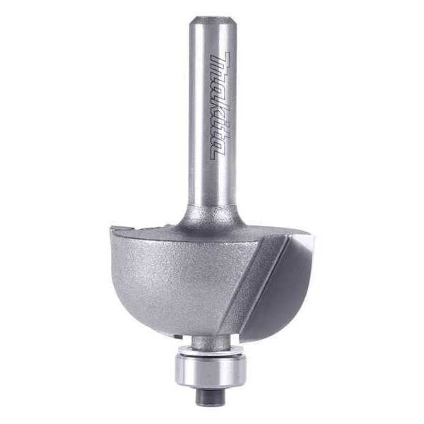 Makita Bit, -1/2"COVE, 2FL, 1/4"SH C.T., 3606 - 733123-0A