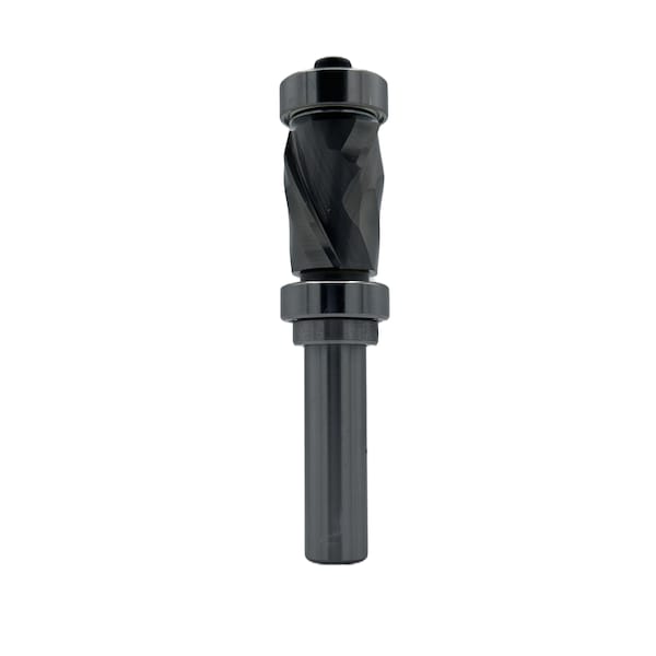 Qic Tools 1/2in Flush Trim Solid Carbide with Bearing 1/2in SH - RSC46.120.12