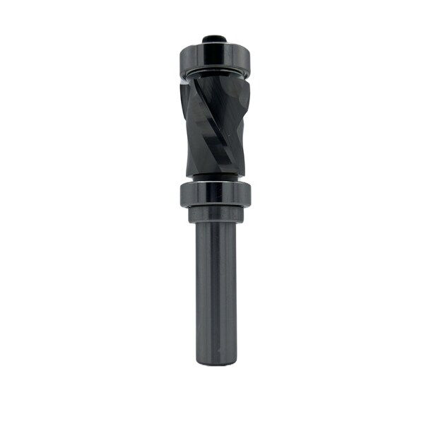 Qic Tools 1/2in Flush Trim Solid Carbide with Bearing 1/2in SH - RSC46.120.12