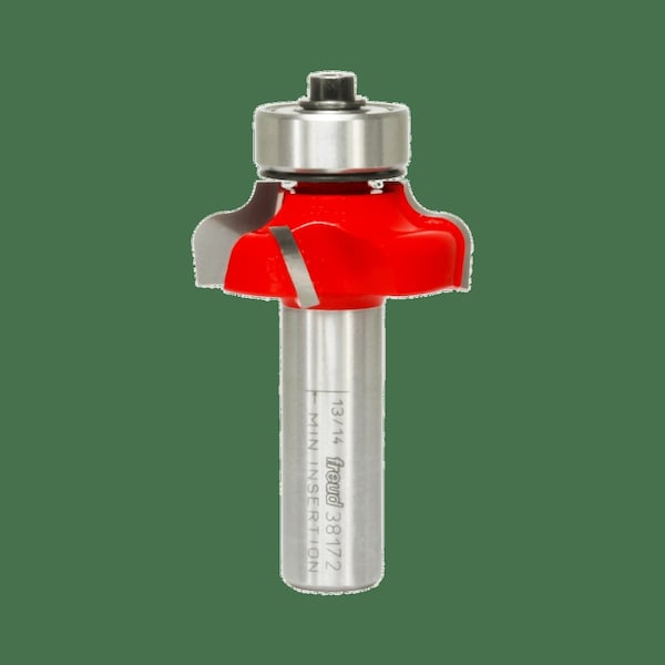 Freud Ogee Bit (Quadra-Cut), 1-3/8" dia. - 38-172
