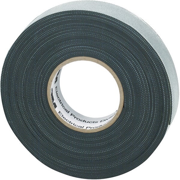 Cinta eléctrica de empalme de hule Scotch 3M™ 2155, 30 Mil, 3/4" x 22', Negro, 10/caja - T964215510PK