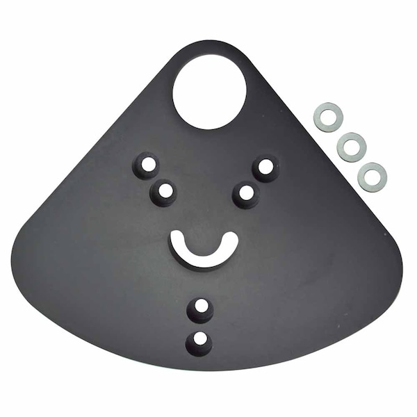 Big Horn Offset Trimmer Sub-Base for 7312 Laminate Trimmer Replaces Porter Cable 875051 (42313) - 14108