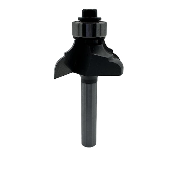 Qic Tools 1/4in R Cove And Bead Bit with Bearing 1/4in SH - CBP8.1516.14