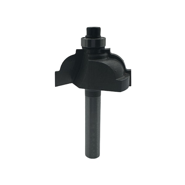 Qic Tools 1/8in R Classic Cove Bits With Bearing 1/4in SH - CBP2.1516.14