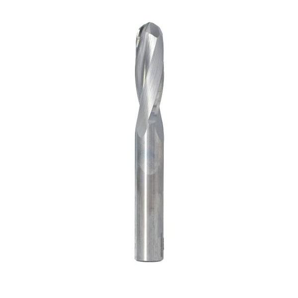 Qic Tools 3/4in Ball Nose Upcut Solid Carbide Bit 4inL - RSC10.340.16