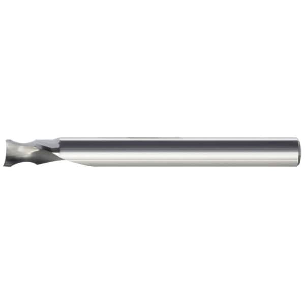 Mastercut Tool 1/4x3/8x1/4x2-1/2x9/32x1/4x.163x1/16 1FL Spiral O-Flute Edge Rounding - 800-406