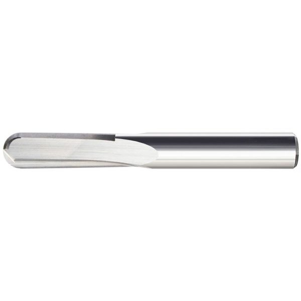 Mastercut Tool 3/16x5/8x1/4x2 2FL Ball Round Bottom 3 Degree Slow Helix Router - 811-004