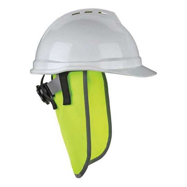 Ergodyne Neck Shade, For Use With Hard Hat Lime - 8006