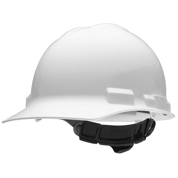 Ironclad Performance Wear Safety Helmet - Standard Brim, Class E, 6pt, White - G60100