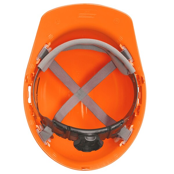 Ironclad Performance Wear Safety Helmet - Standard Brim, Class E, 4pt, Orange - G60107