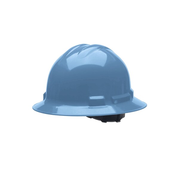 Cordova Ratchet, 4-Point, Duo Safety, Hard Hat, Full Brim, Blue - H34R5