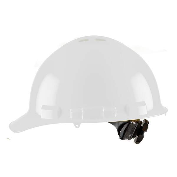 Cordova Ratchet, 4-Point, Vented, Duo Safety, Hard Hat, Cap, White - H24R10
