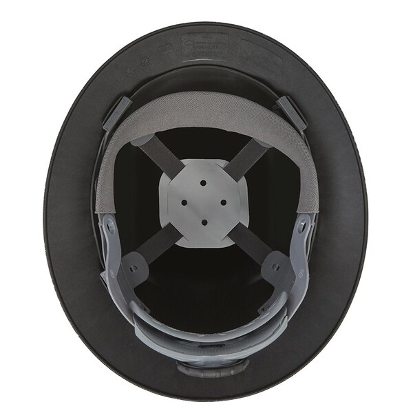 Jackson Safety Non-Vented, 370 Speed Dial™ Ratcheting Headgear, Carbon Fiber - Silver - 20600