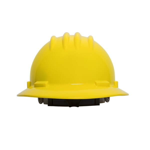 Ironwear High Density Polyethylene Full Brim Hard Hat Yellow - 3970-Y