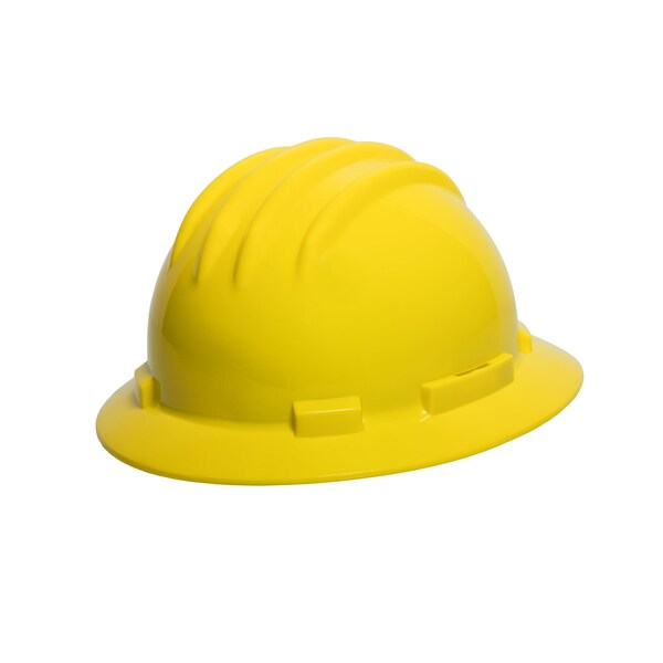 Ironwear High Density Polyethylene Full Brim Hard Hat Yellow - 3970-Y