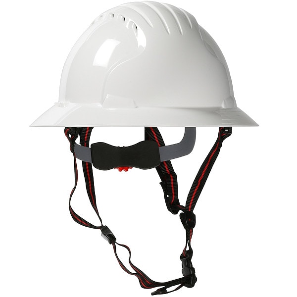 Pip Safety Helmet, JSP, HDPE, 6 Point Ratchet, Type I, Class C - 280-EV6161V-CH-10