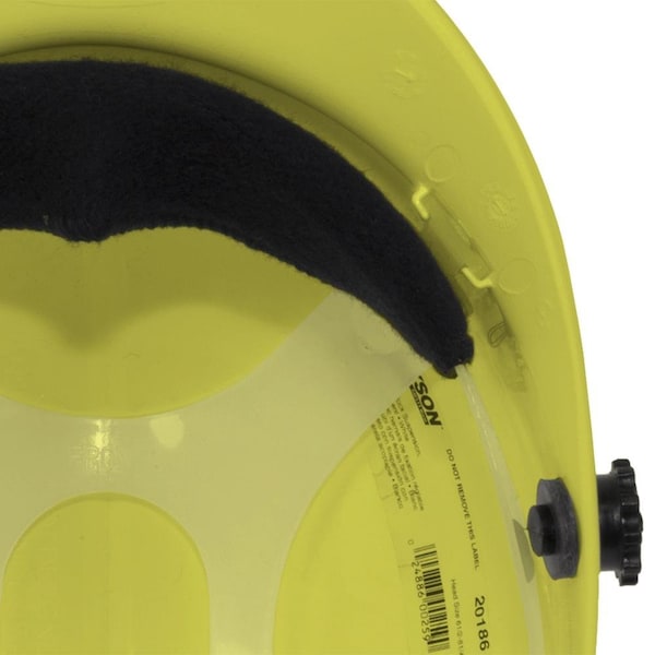 Jackson Safety High-Density Polyethylene (HDPE), Pinlock Suspension, Yellow, Fits Hat Size 6 1/2 - 8 1/4" - 20187