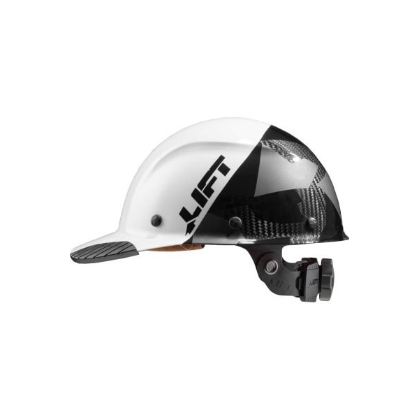 Lift Safety Lift Safety DAX Carbon Fiber Cap Brim 50-50, White/Black Camo - HDC50C-20CK