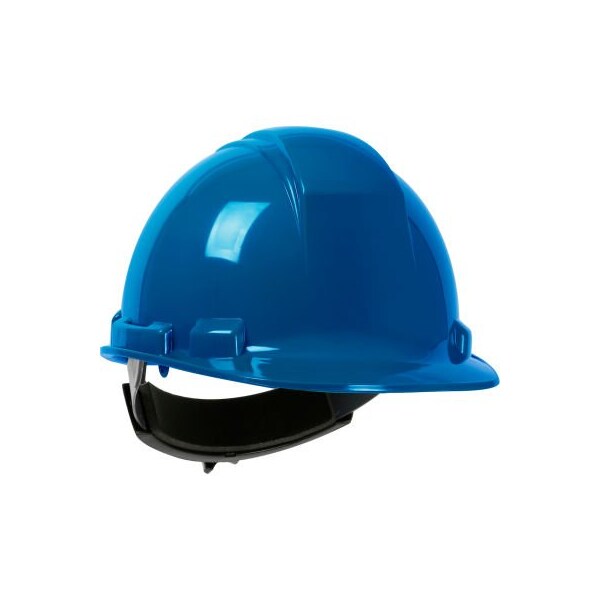 Pip Whistler Cap Style Hard Hat HDPE Shell, 4-Point Textile Suspension, Wheel Ratchet Adjustment, Royal - 280-HP241R-17