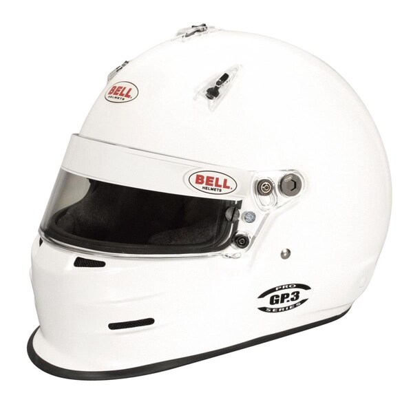 Powerhouse Bell Racing Pro Series GP3 SA2020 Helmets, White - Extra Large - PO3623106