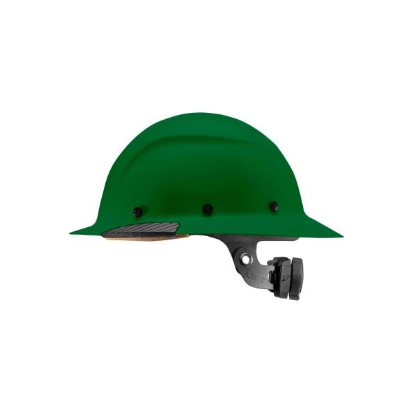Lift Safety Lift Safety DAX Fiber Resin Full Brim, Green - HDF-19GG
