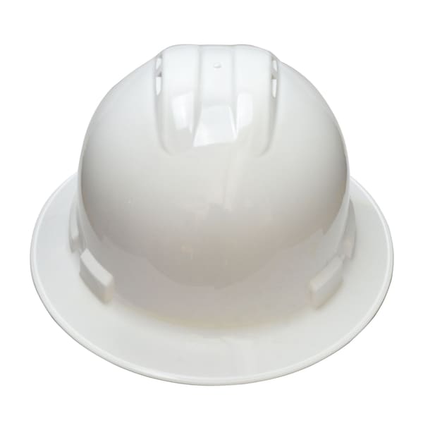 Radians Hard Hats Quartz Vented Full Brim HHat-Wht - QHR4V-WHITE