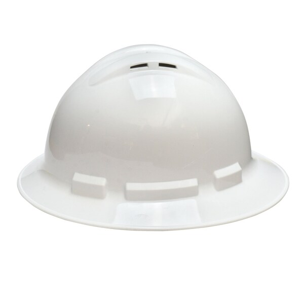 Radians Hard Hats Quartz Vented Full Brim HHat-Wht - QHR4V-WHITE