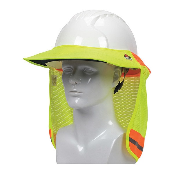 Pip EZ-Cool Hard Hat Visor, Hi Vis, Yllw - 396-801FR-YEL