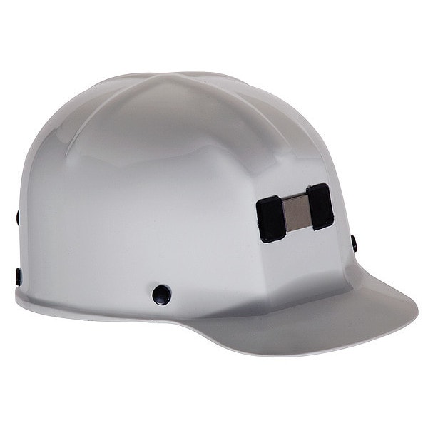 Msa Safety Hard Hat, Comfo-Cap, Polycarbonate, Staz-On, Type 1, Class G, White - 91522