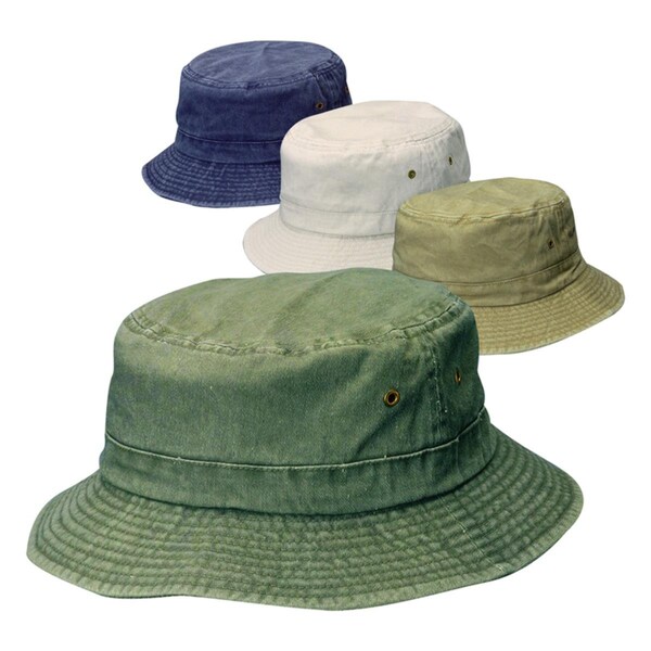 Gardencare Assorted Colors Bucket Hat Kids Cotton Twill, 12PK - GA2512476